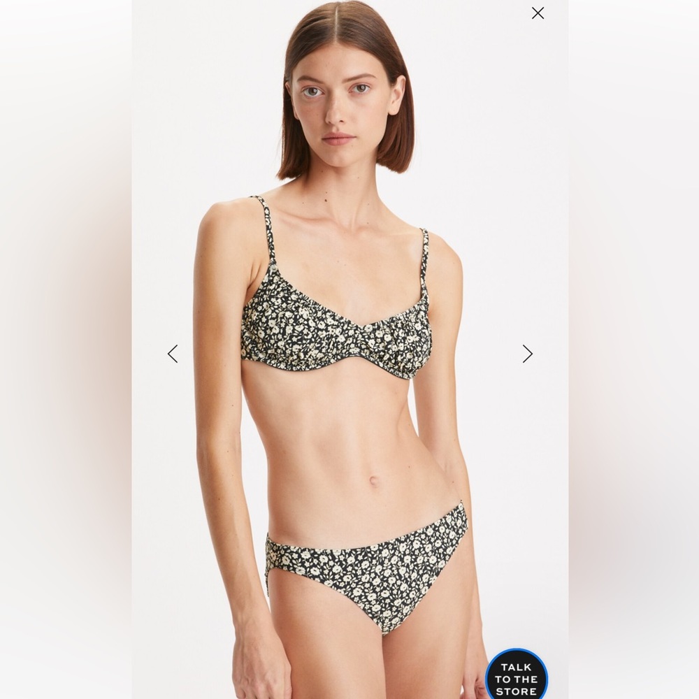 Tory burch floral bikini set